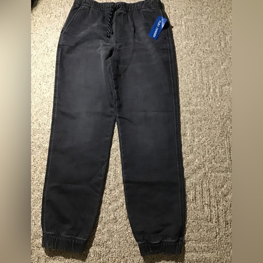 Girls size 18 Arizona jean company pull on black denim jeans - Picture 2 of 5